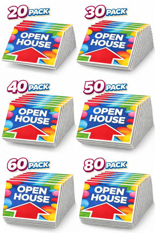 Corrugated Signs Single Sided