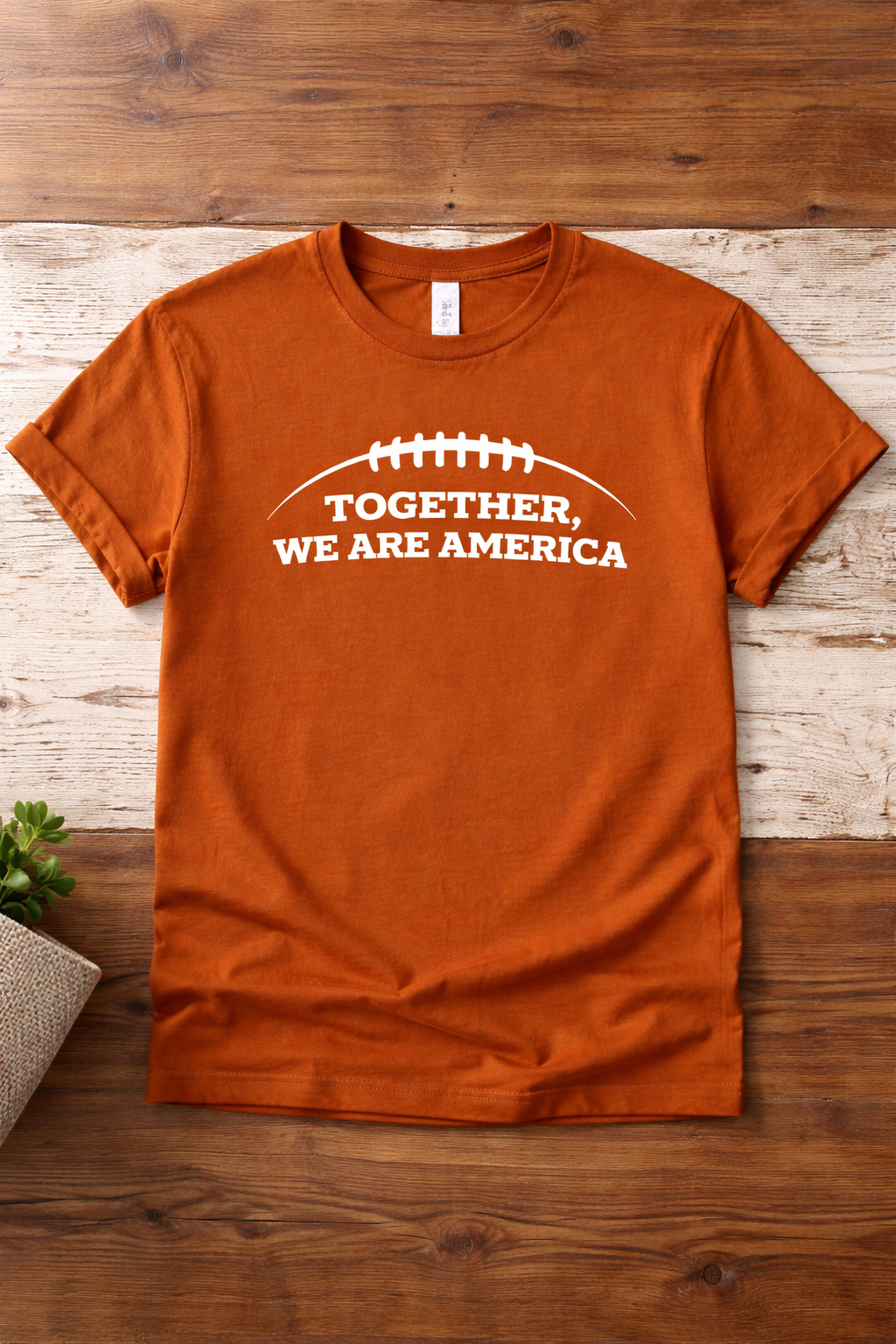 Unisex Classic Tee — "Together We are America"